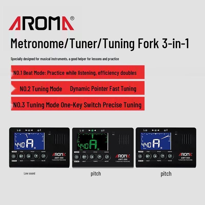 Anoma AMT-560 Multi-Instrument Tuner & Metronome