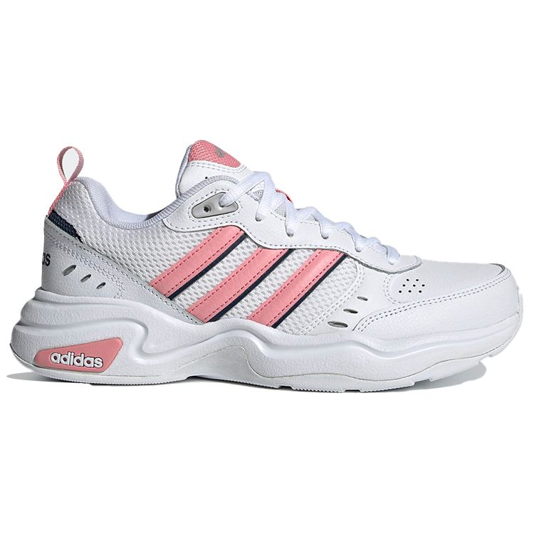 Adidas Neo Strutter Mesh Fabric Synthetic Leather Sports Comfortable Shock Absorption Non-Slip Wear-Resistant Lightweight Low-Top Casual Shoes FY8613