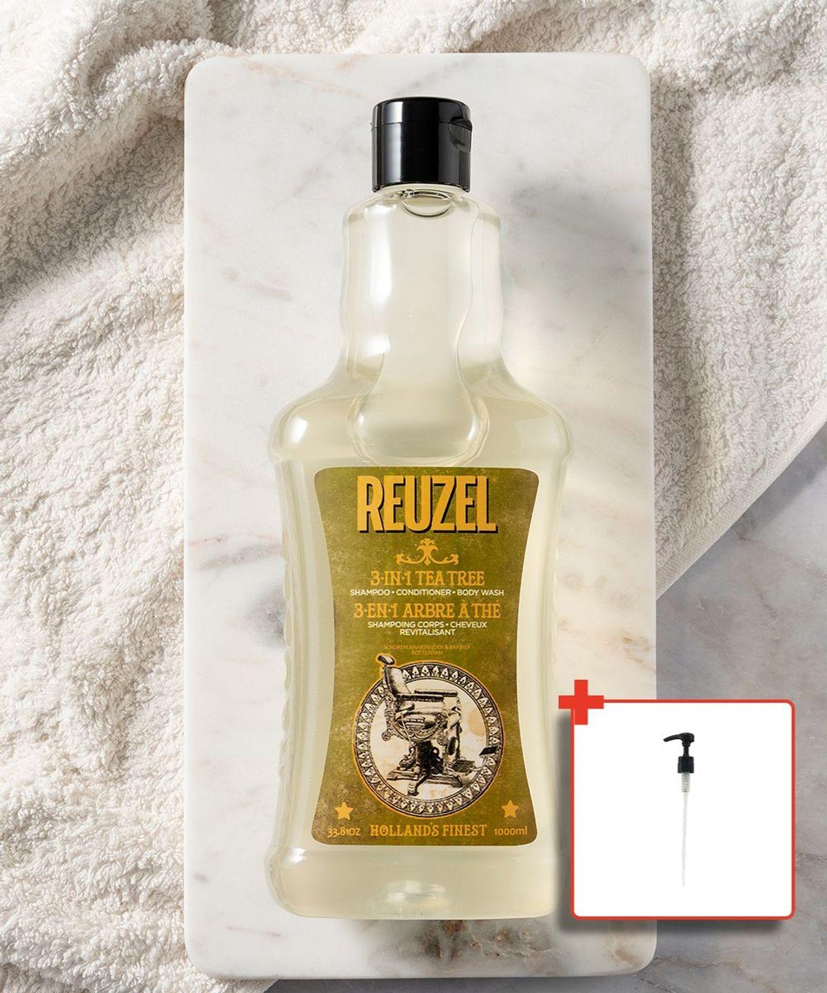 All-in-One Tea Tree Shampoo 1000ml / Free Liter Pump