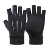 Cycling Gloves Outdoor Driving Electric Vehicle Protection Gloves Anti-slip Touchscreen Fingerless Men Fishing Ice Silk Gloves