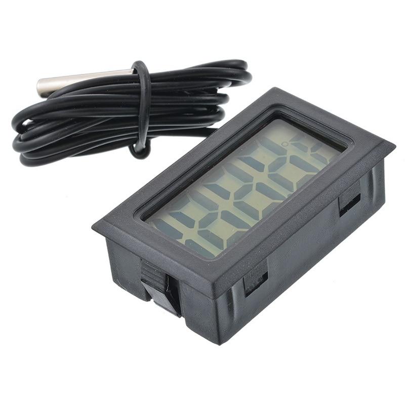 1PC Digital Thermometer Waterproof Freezer Aquarium Thermometer 2 Seconds Refresh Digital Sensor