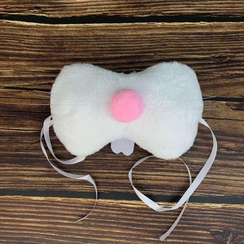Plush Bunny Ears Headband for Easter & Halloween - Kids & Adults Party Costume.