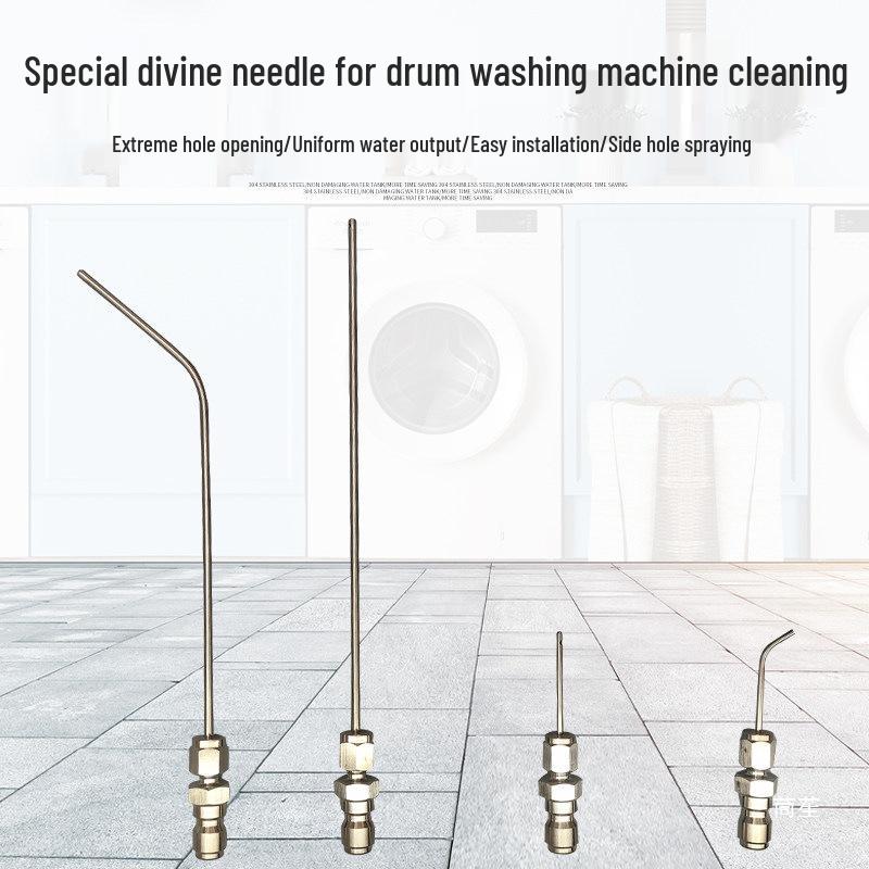 Stainless Steel Bent Needle Spray Head for Appliance and AC Cleaning
