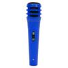GID GMC-01 Dynamic Microphone, Blue, Lightweight and Made of Plastic