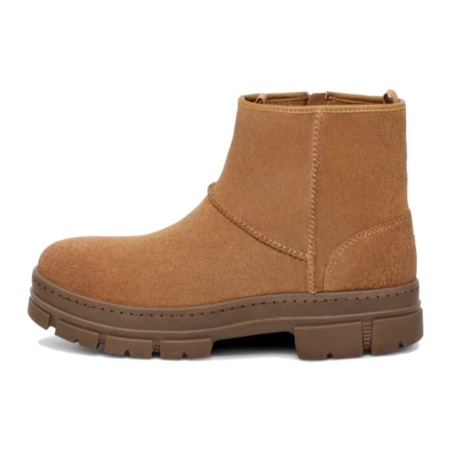 

UGG Leather Minimalist Versatile Fashion Ankle Boots Men boots Brown 1135017-CTSD 41