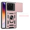 Protection Camera Lens Slide Shockproof Armor Case For Xiaomi 14t Pro 14 T Mi14t Pro Magnetic Ring Stand Holder Cover For Xiaomi 14tpro