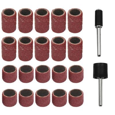 2 Size Sanding Drum Kit Sanding Mandrels Sanding Ring Accessories Replacement