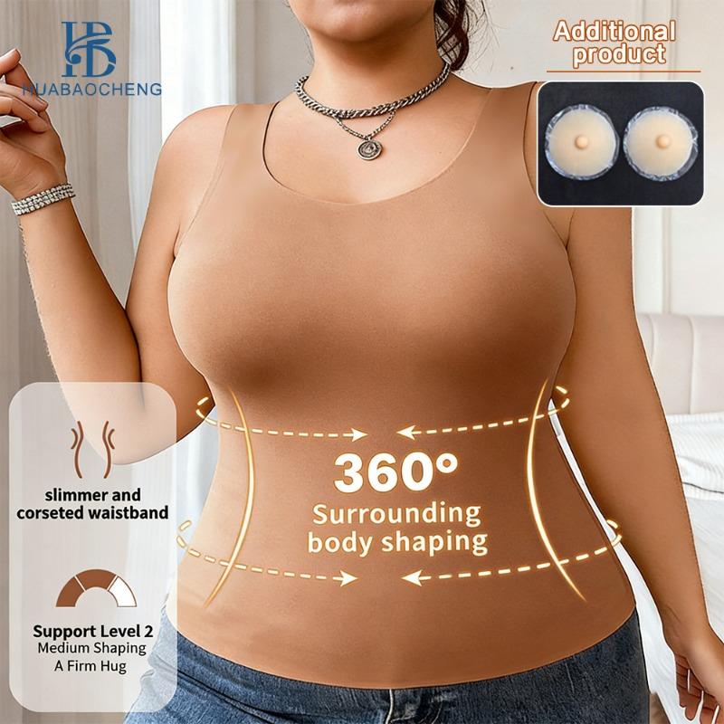 Shapewear Upper Body Women's Plus Size Corset Tops Belly Controlling Corset Tops