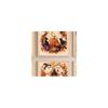 Stamped Stitch Kit 14CT 40x40cm Blue Floral Wreath Lady Embroidery Cotton Thread Needlework Holiday Series Set