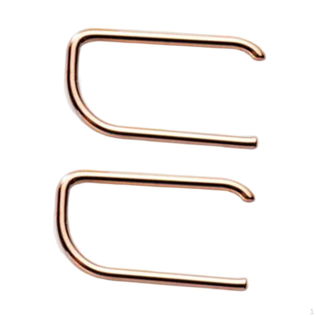 Trendy Simple Mini Bar Stud Earrings Staples Studs Pins for Birthday Gifts