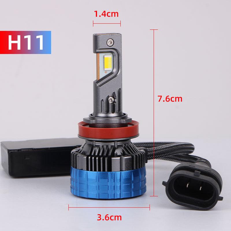 3 Colors LED Car LED Headlight H4 H1 H7 Fog Light Bulb Auto LED Headlight Bulb Yellow White 4300K 4700K 6500K