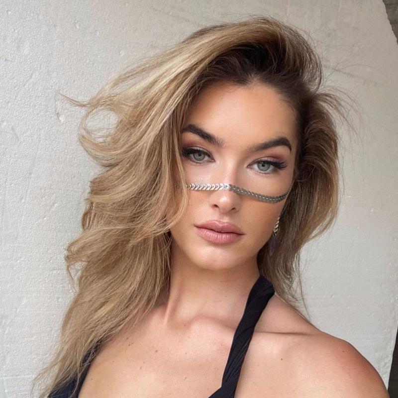 Masque Chaîne Visage Bijoux Décoration Accessoires Cheveux Coiffe Paillettes Halloween Carnaval Masques Cadeaux Femmes