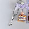 Taro Shade Napoleon Phone Chain Handcraft Beadwork Accessory for Everyday Use