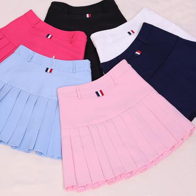 Frauen Frühling Sommer Rock College Wind Stil aa Hohe Taille Schlank Plissee Rock Tennis Rock