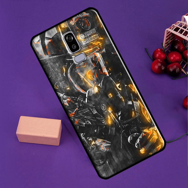 Firefighter Fire Fireman For Samsung Galaxy M06 M31 M11 M13 M53 M12 M32 M52 M35 M55 M15 M14 M34 M54 M16 M36 M56 Case
