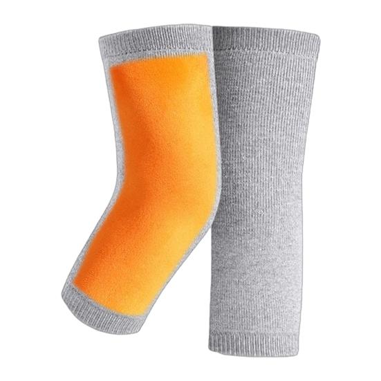

1 Pair Winter Knee Brace Men Women Outdoor Cycling Skiing Running Leg Warmer Cold Weather Windproof Thicken Thermal Knee Pad Sleeve M сірий
