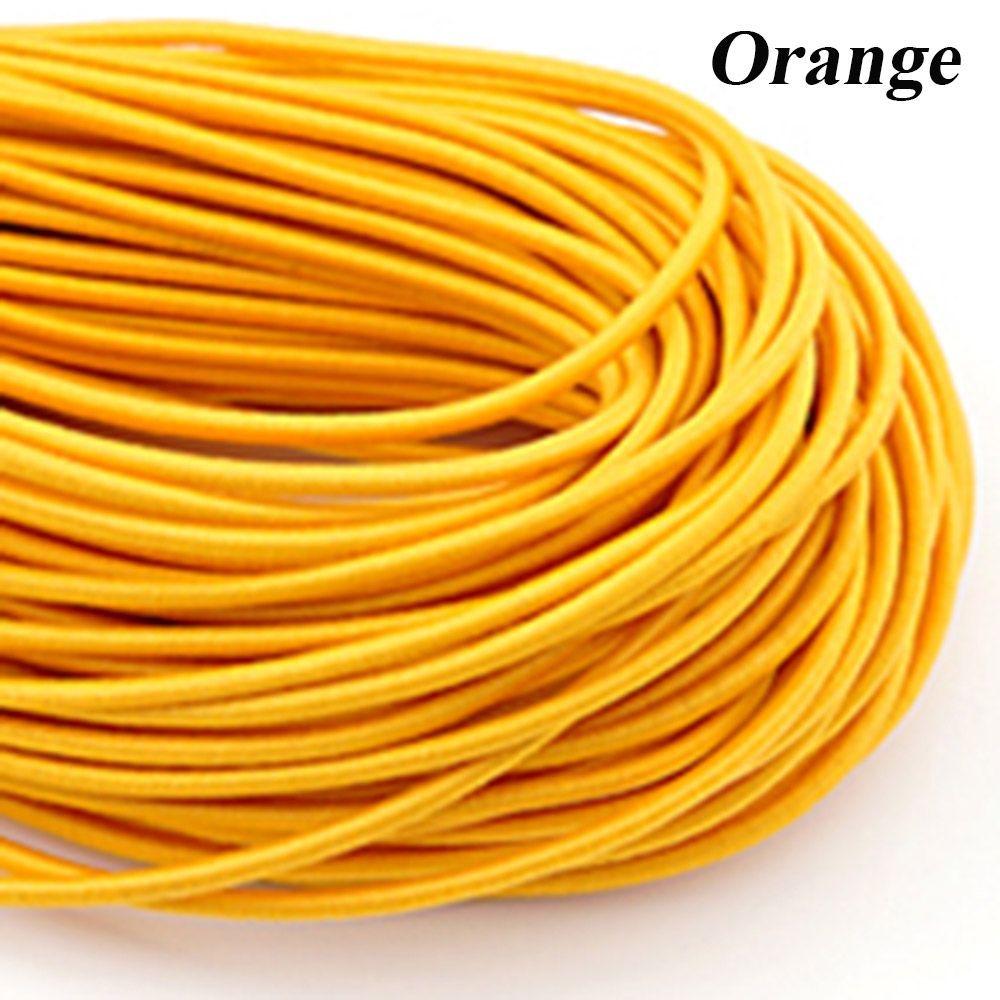 3mm 10m New DIY Line Craft Sewing Rope Round Rubber Colorful Elastic Band