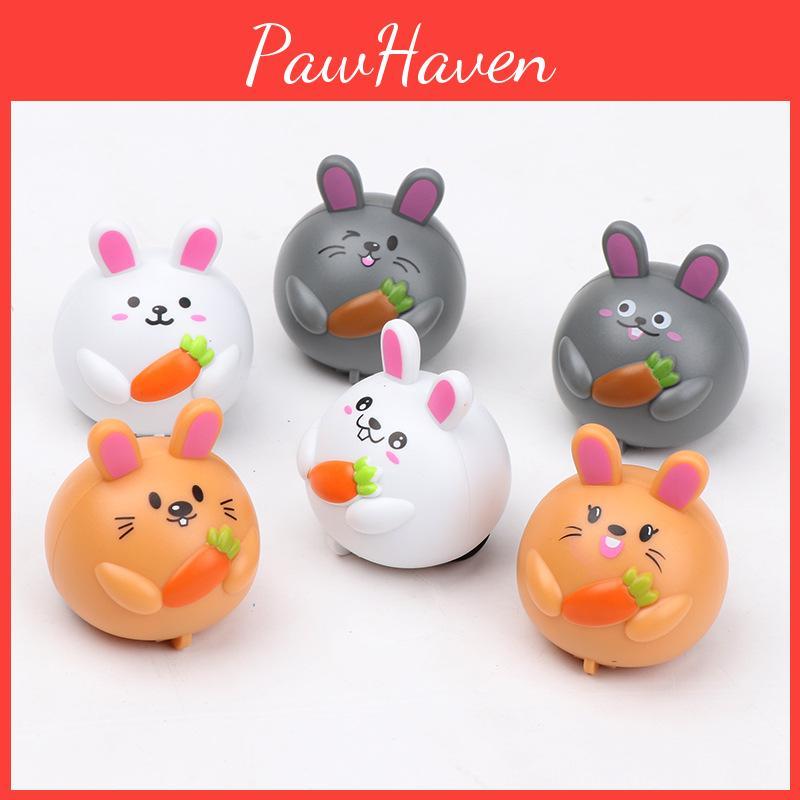 Carrot Rabbit Animal Toy Car With Rebound Mechanism For Toddlers And Gift Giving