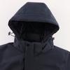 Thick Cotton Jacket For Men, Solid Color, Loose Fit, Thick And Warm Cotton Jacket