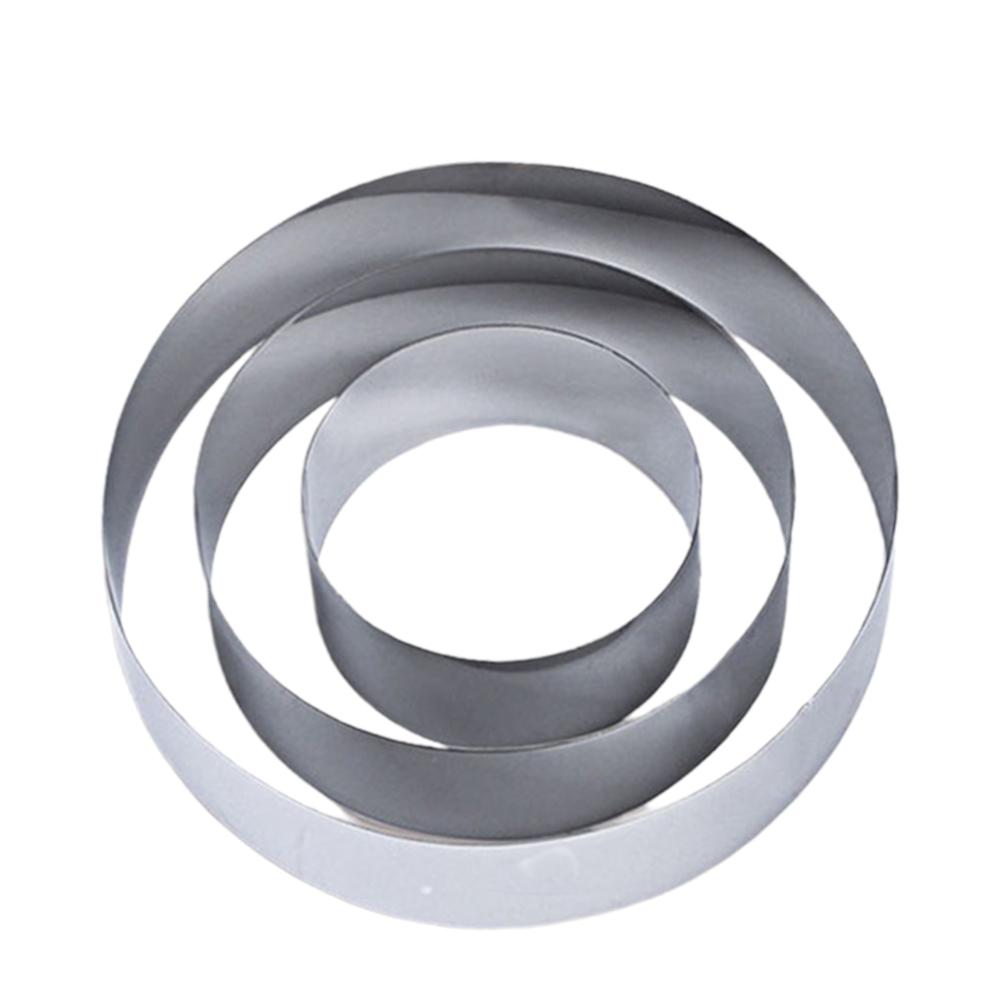 Colletti per Torta Trasparenti Bordo Circondante Mousse Confezione Nastro Avvolgente Strumento da Forno