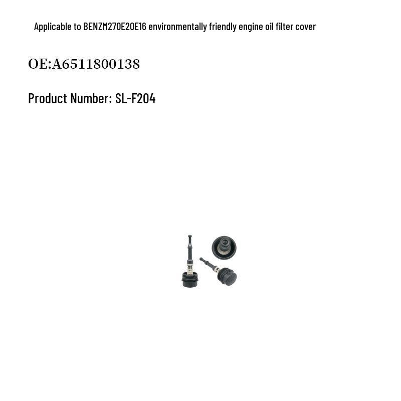 Eco-friendly Engine Oil Filter Cap for BENZ M270 E20/E16 (Part A6511800138)