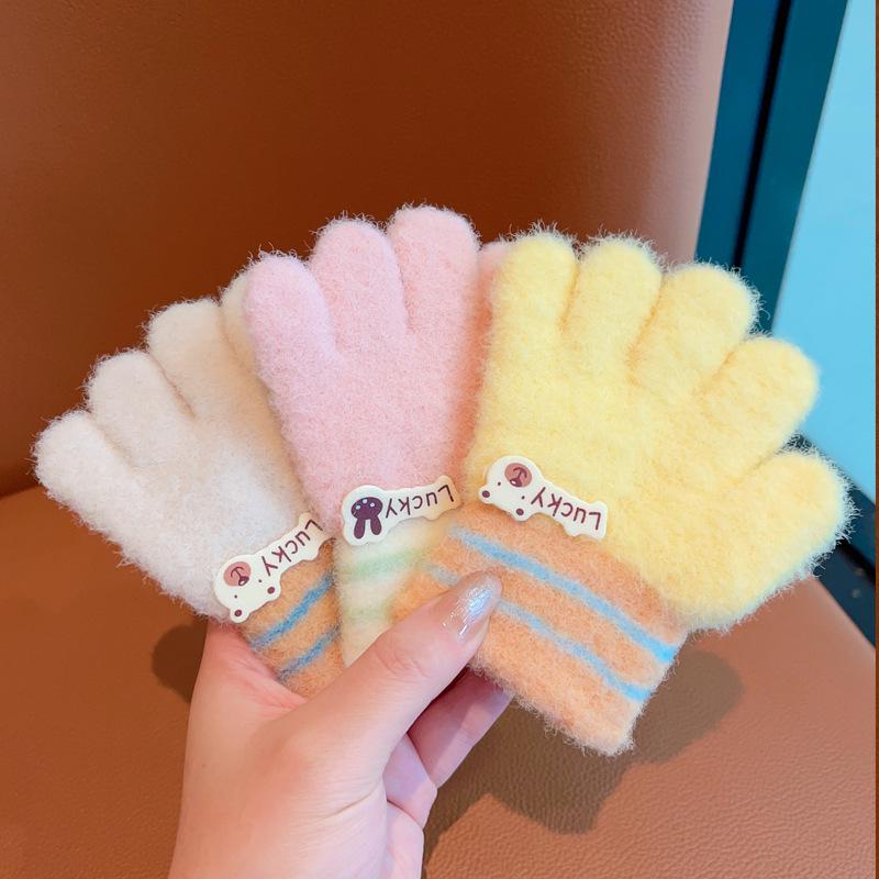 Children's Winter Gloves: Five-Finger Design for Babies - Cute Styles for Girls and Boys