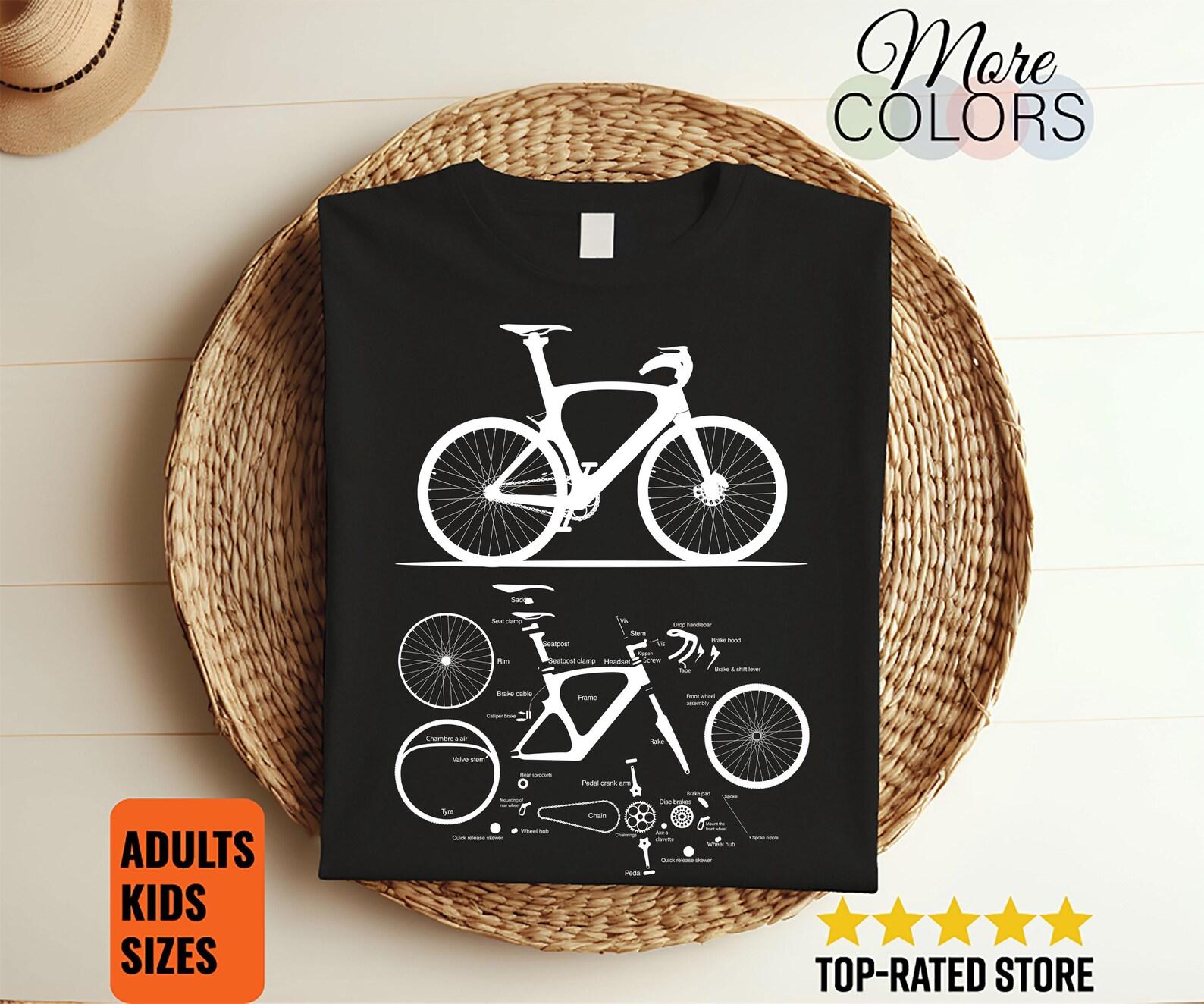 Cycling Bike Bicycle Riding Biking Cyclists Cycologist T-Shirt, Funny Bicycles Bikes Riders Gifts, Vintage Triathlon, Cyclocross Triathletes 150