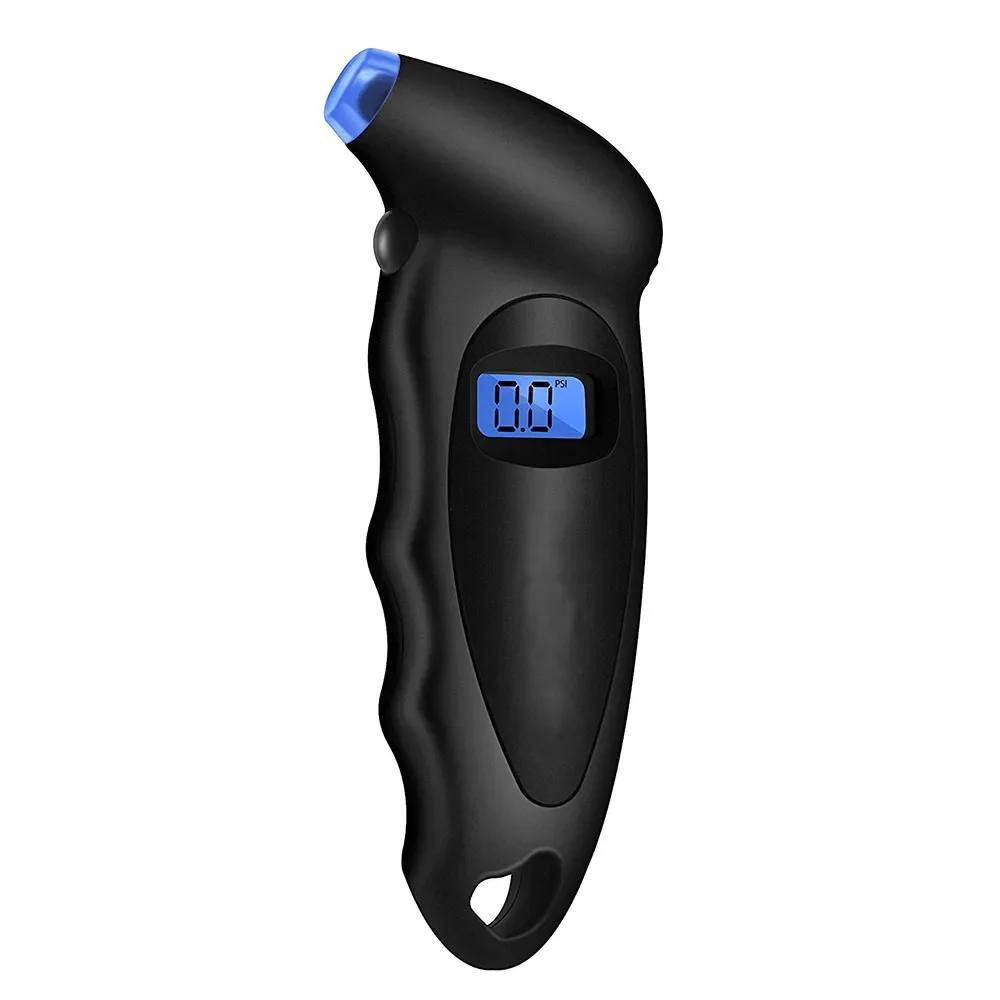 New Backlit Tire Pressure Gauge, High-precision Digital Tire Pressure Monitoring, Car Tire Air Pressure Meter, LCD Display
