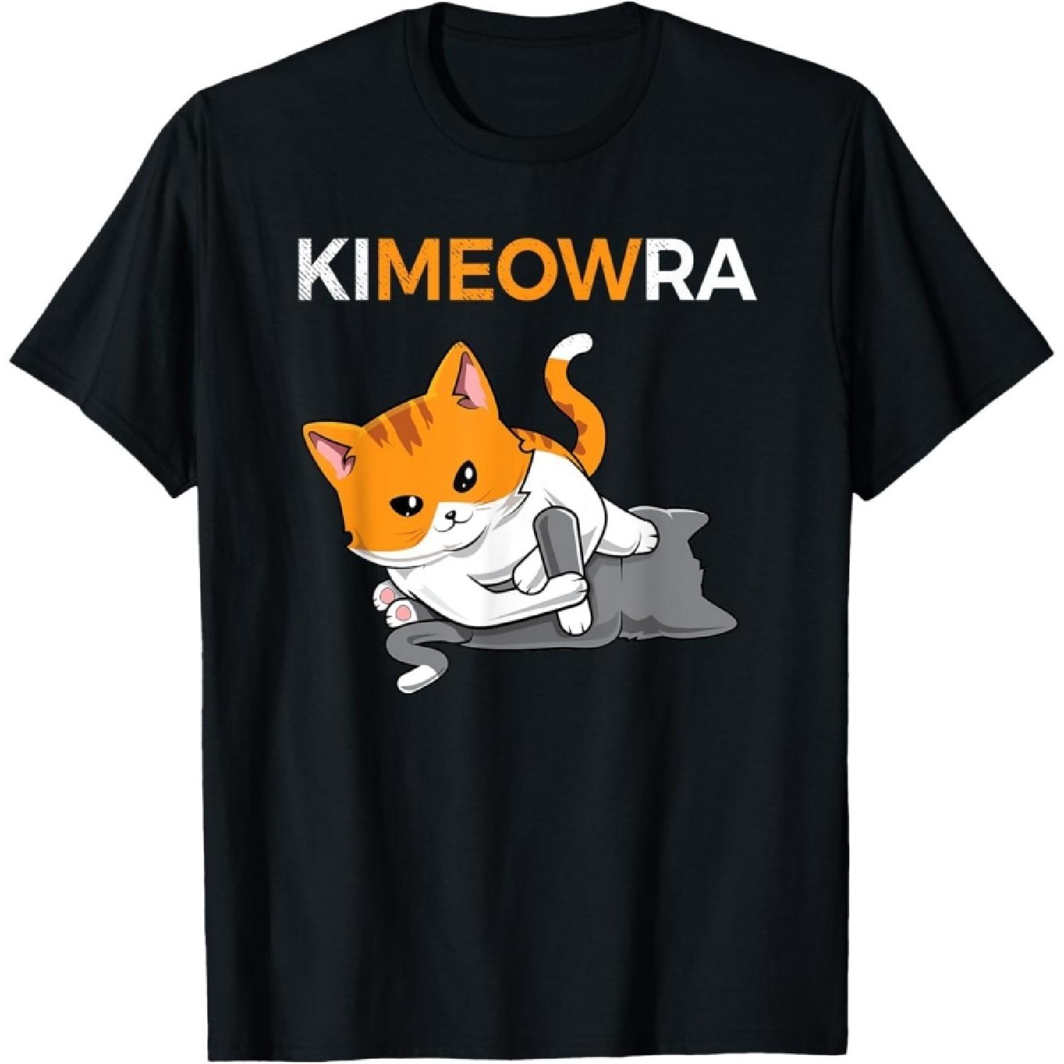 Evports Jiu Jitsu Kimura & Cute Kawaii Cat Funny BJJ T-Shirt T-Shirt XXXXXL разноцветный