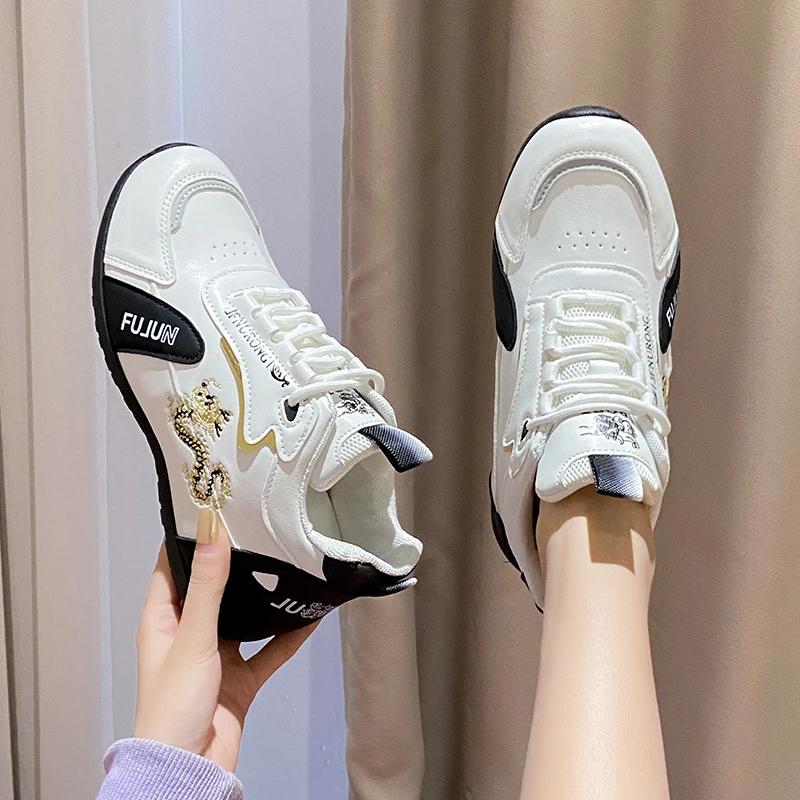 2025 New Designer Woman Sneakers Waterproof Casual Sports Shoes Ladies Lightweight Breathable Non-slip Platform Shoes for Women