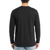 Men's Basic Round Neck Long Sleeve Bottoming Shirt Top