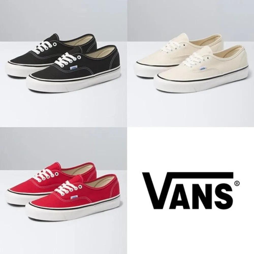 Оригинальные Anaheim VN0A38ENMR4 Белые VN0A38ENMR2 Черные / VANS Authentic 44 DX / Унисекс Удобные Кеды на Плоской Подошве 220