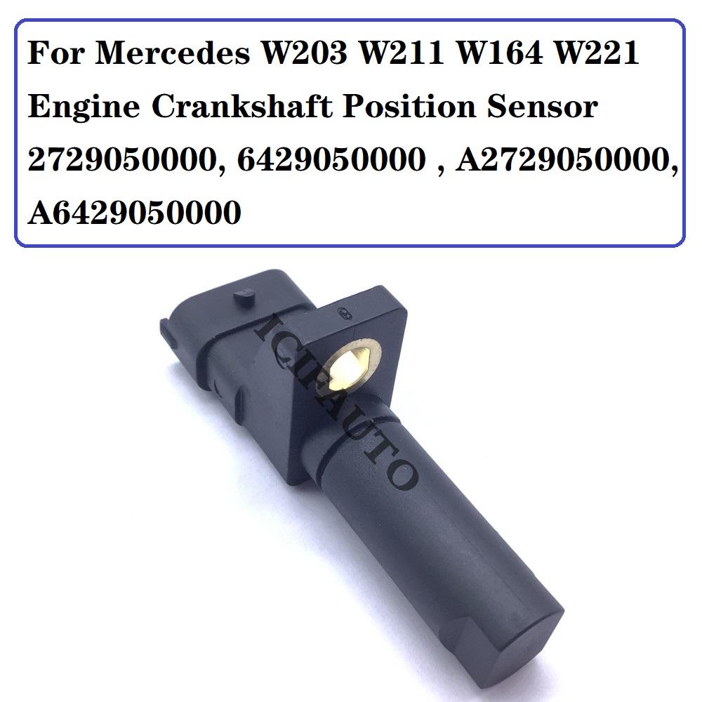 Für Mercedes W203 W211 W164 W221 Kurbelwellensensor+Stecker OE# 2729050000, 6429050000 , A2729050000, A6429050000