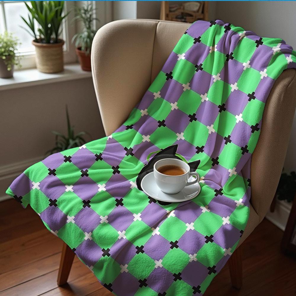 Crisp Red Apple Fruit Anime Cartoon Flannel Blanket Soft Warm Throw for Bedroom Sofa Car Kids Holiday Gift