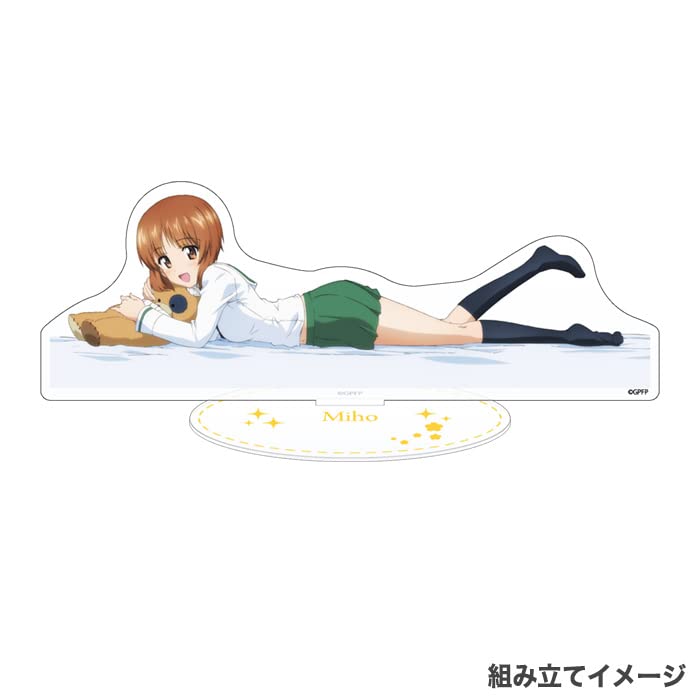 Girls und Panzer Final Chapter Acrylic Figure Kay (Sleeping Together A ver.)