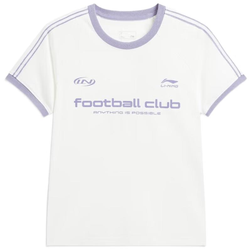 Li-Ning Women s Retro Series Short Sleeve Sports Top ATSW366 L
