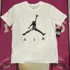 Jordan Logo Printed Crew Neck Short Sleeve T-Shirt Men Tops White 801083-101