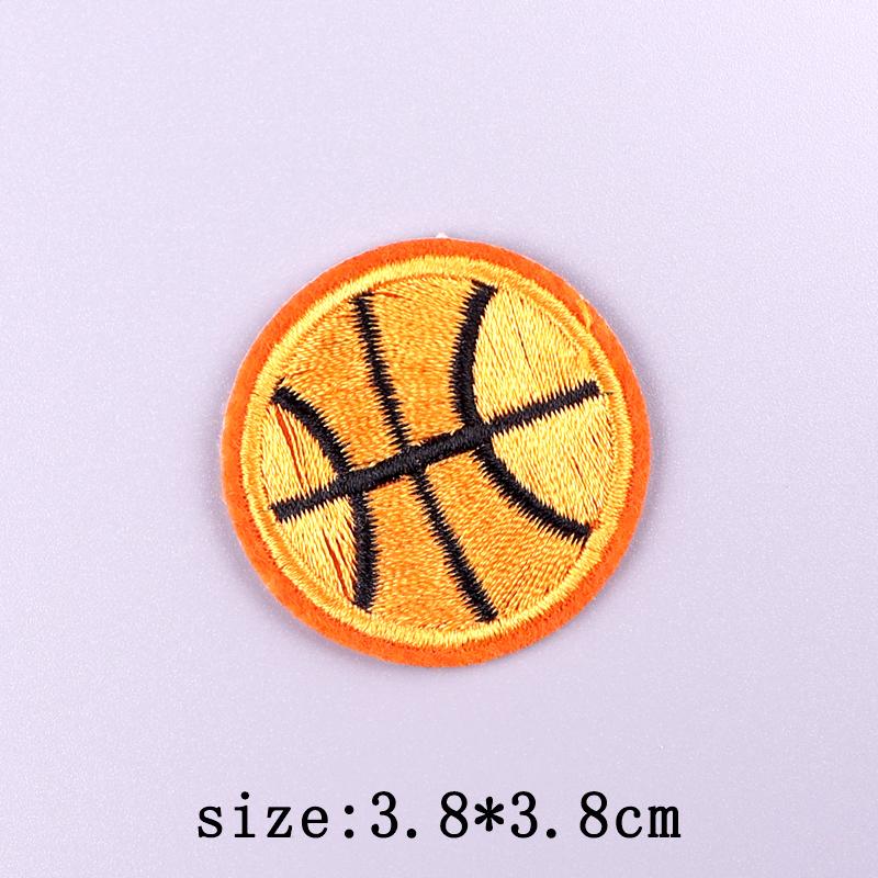 Cartoon Football Embroidery Patch Iron On Patches For Clothing Thermoadhesiv Patches On Clothes DIY Sewing Decorate Applique
