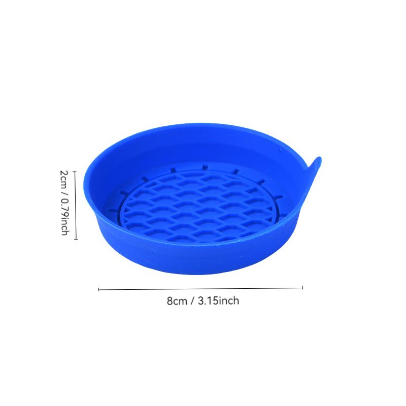 Auto-Untersetzer, rutschfeste Silikonmatte für Auto-Wasserbecher, Auto-Innenraum, Anti-Rutsch-Becherpad, Getränkehalter-Matte, Dekorationszubehör