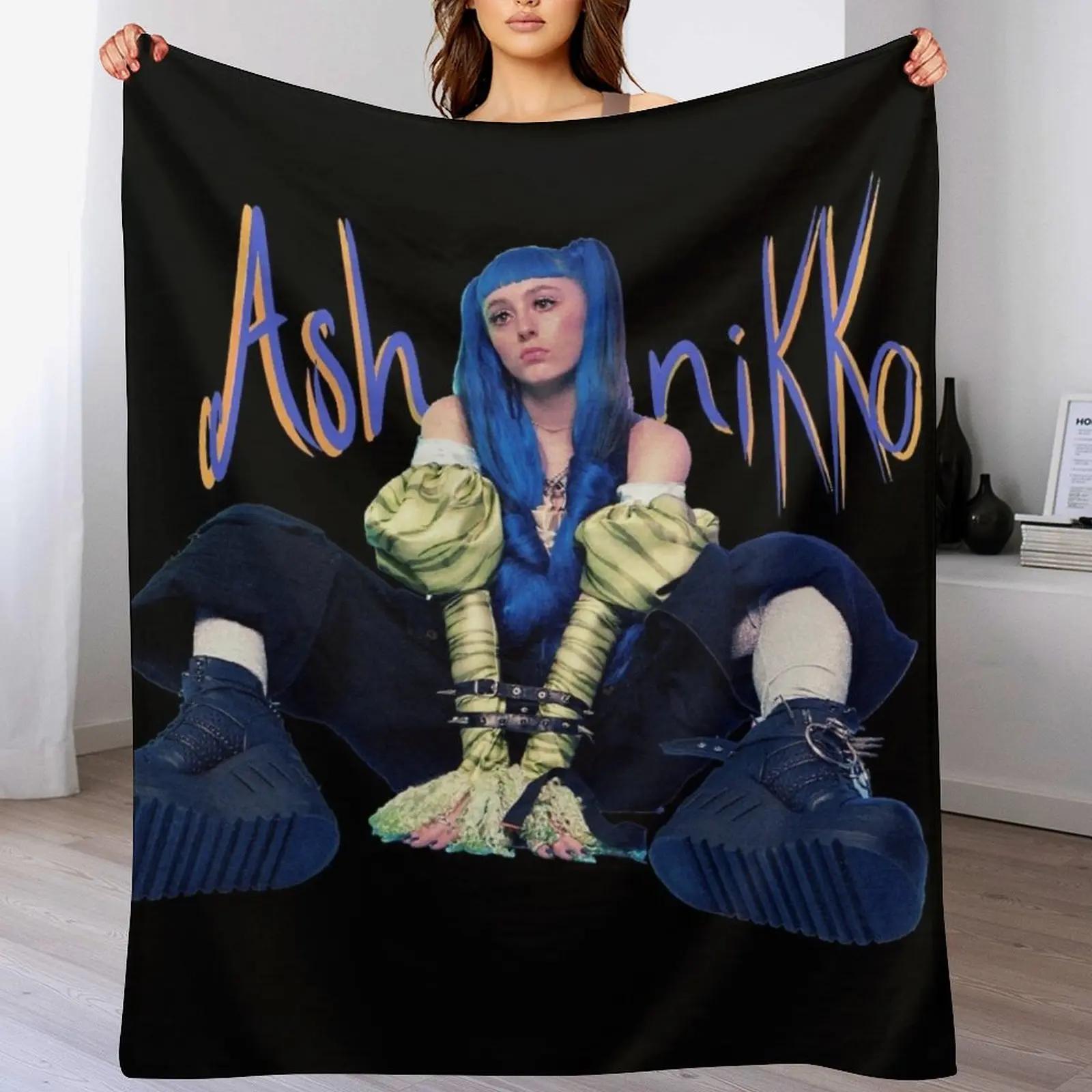 

Ashnikko Demidevil Throw Blanket Summer Cool Breathable Blanket for Sleeping 102x76cm(40x30in)