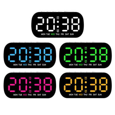 Alarm Digital LED Alarm Clocks Temperature Date Clocks Display Multi Function