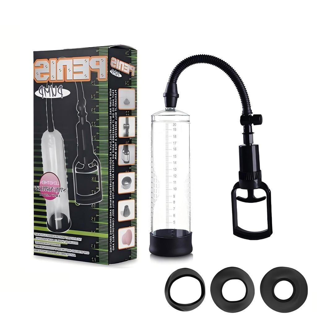 Men's Vacuum Pressure Penis Enlargement & Erection Training Device