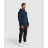 Gymshark Crest Oversized Hoodie Navy A5a8o Ub9p