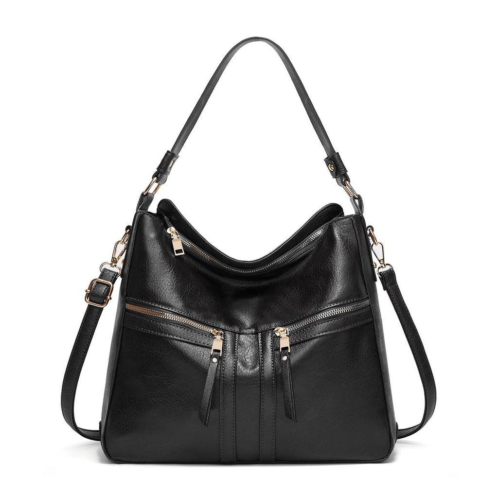 2022 Women's PU Handbag Set: European & American Style Crossbody and Shoulder Bag Trio