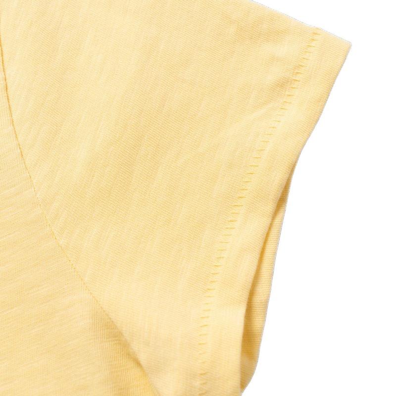 Ralph Lauren Logo Jersey Short Sleeve SS22 T Shirt Women Yellow WMPOKNINCU20463-700