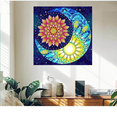 5D Diy Diamant Malerei Blumen im Mond Diamant Stickerei Full Lay Anime Kreuzstich Kits Home Decor handgemachtes Geschenk
