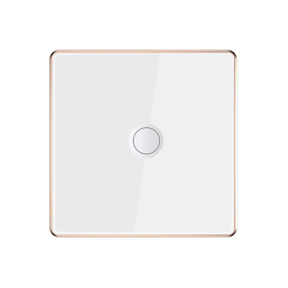Matter EU Groove Metal Smart Switch with WiFi, Live/Neutral, Alexa & Google Voice Integration