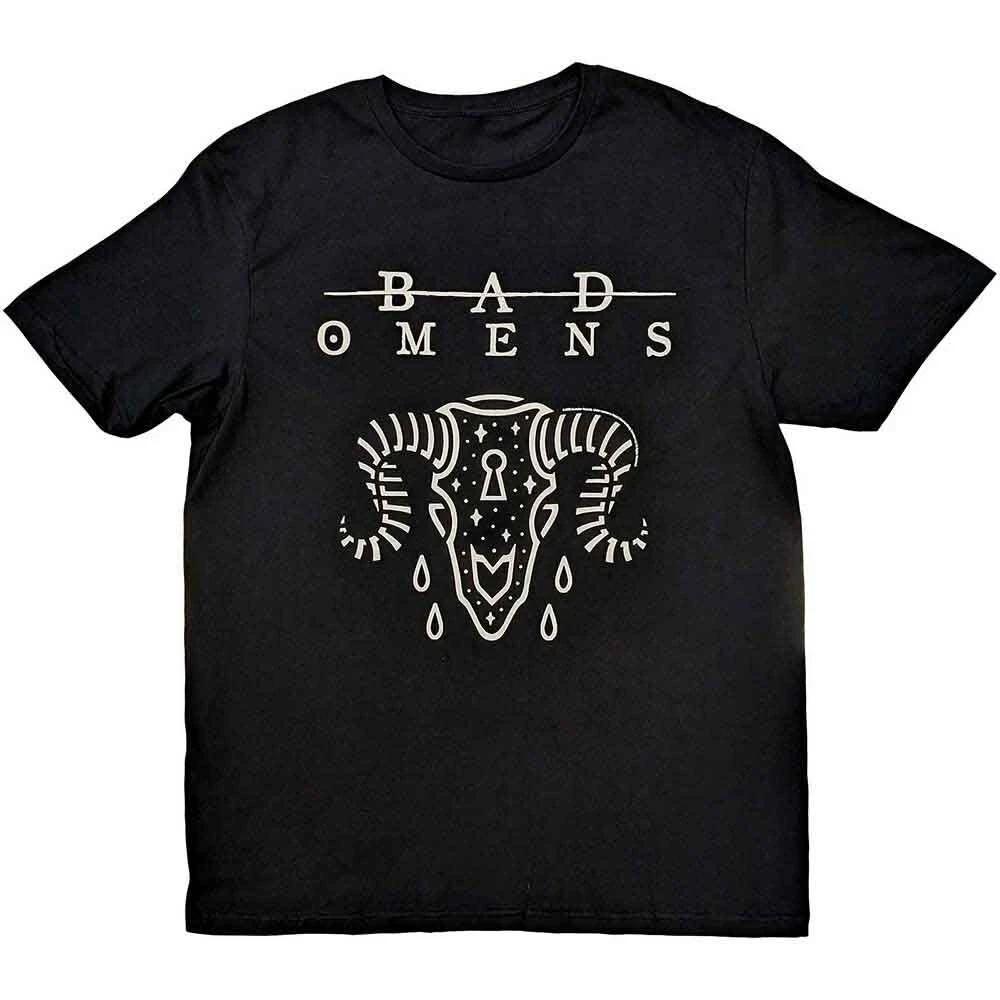 Bad Omens Ram Skull Shirt S M L XL XXL T-shirt Official Band Tshirt 2XL