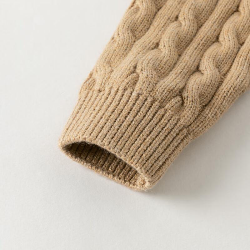 David & Bella Kids' Hooded Cotton Knit Cardigan