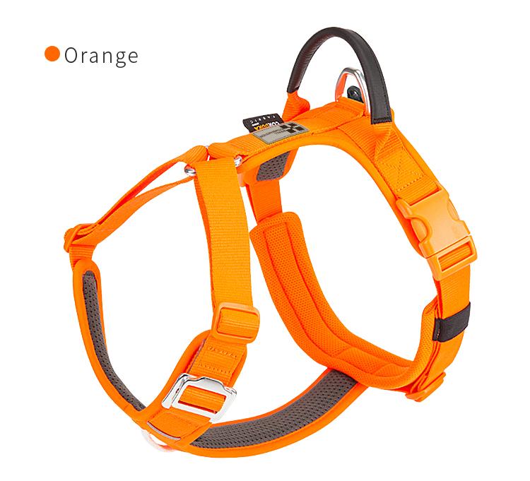 ForPet Geschirr No Pull Nylon Reflektierendes Hundegeschirr Verstellbar Bequem Kontrolle Spazierengehen Laufen Zubehör